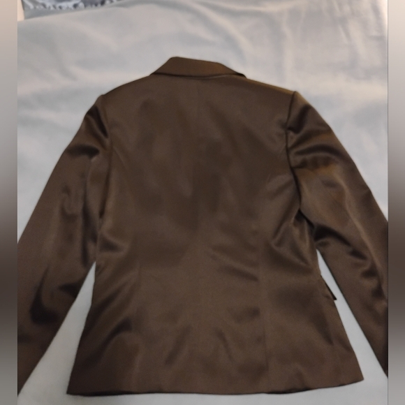 Women's Black Blazer size 8 brand : apostrophe - Picture 4 of 5